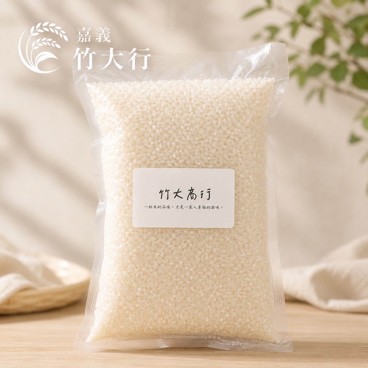 白米真空｜好保存｜1公斤