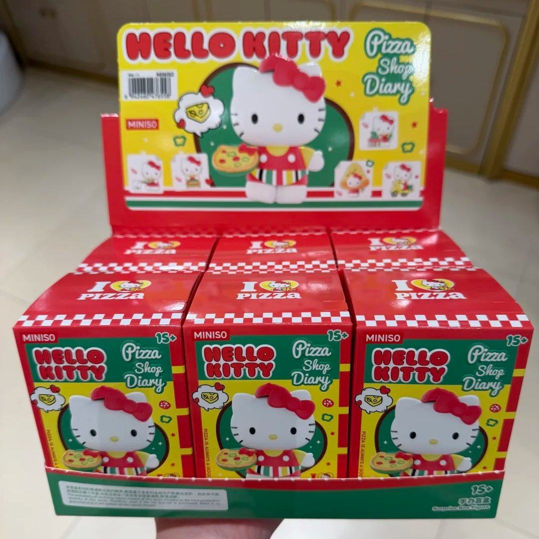 Hello Kitty × MINISO —「Pizza Shop Diary 披薩日記系列」手辦盲盒