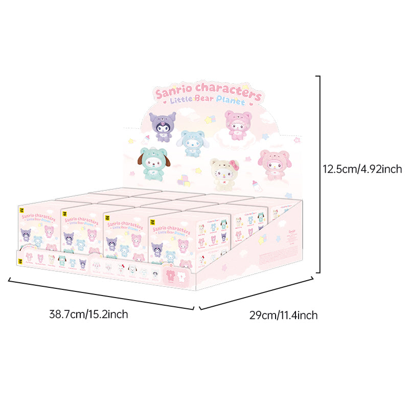 Sanrio × TOP TOY —「小小熊星球系列」毛絨掛飾盲盒 另一角度