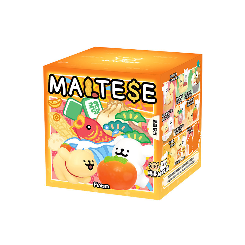 MALTESE × Funism —「線條小狗好運汪汪系列」盲盒 另一角度