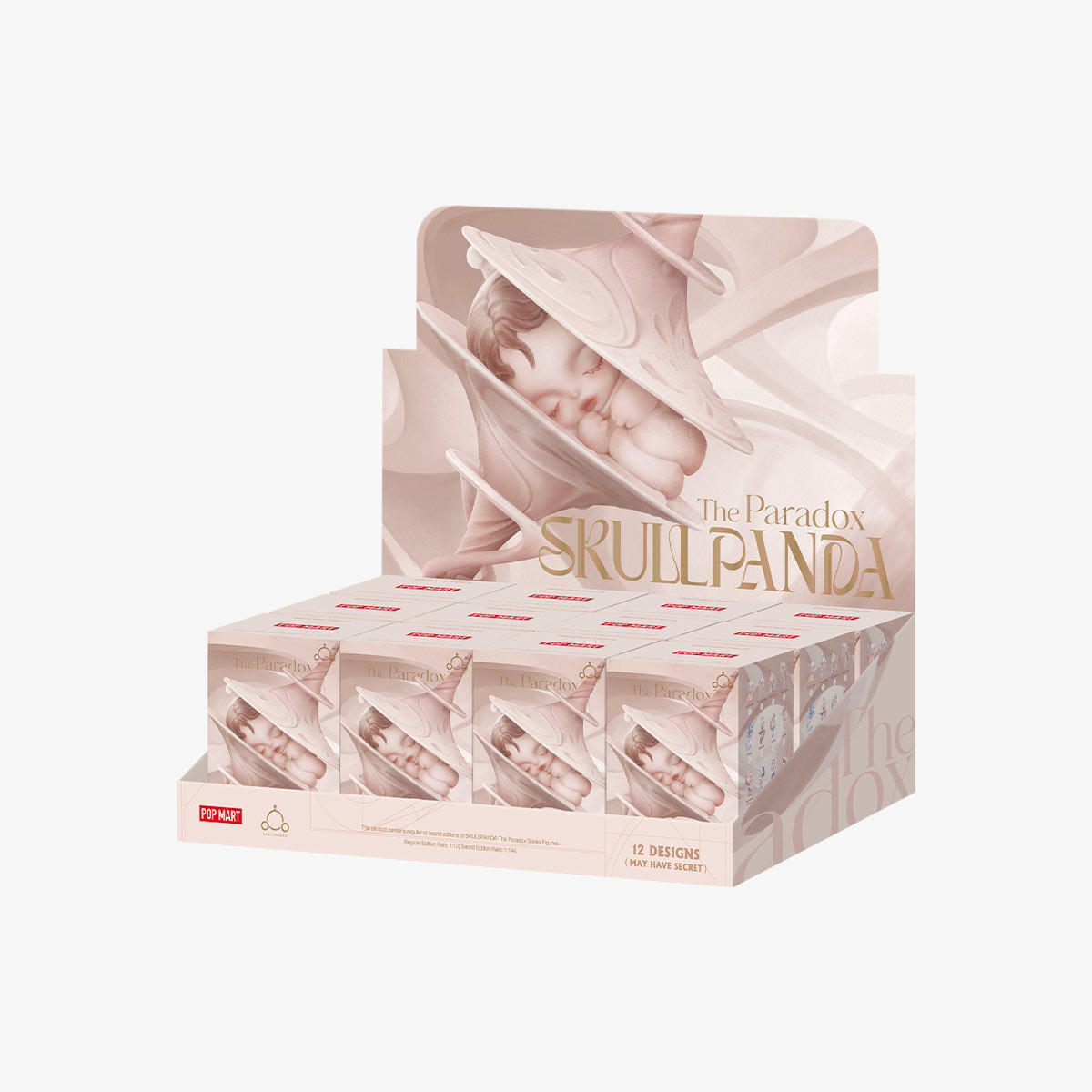 POPMART泡泡瑪特 SKULLPANDA進退之門系列手辦盲盒潮流玩具禮物