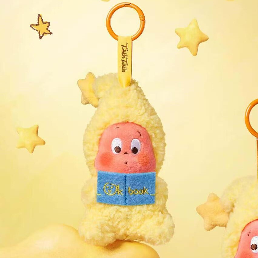 POPMART泡泡瑪特我們都是星星人小哈欠系列毛絨掛件盲盒禮物擺件