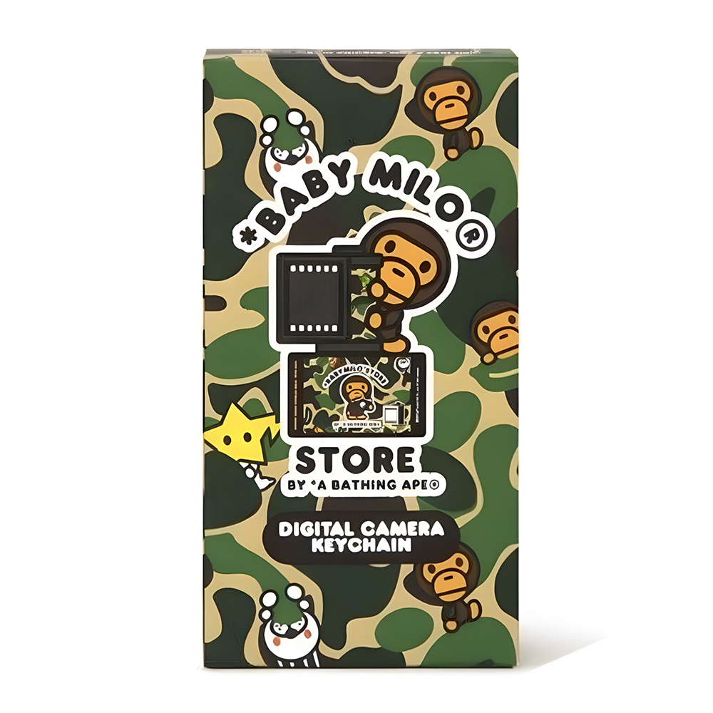 BABY MILO STORE 卡通小猴迷你數碼相机 鑰匙扣盲盒