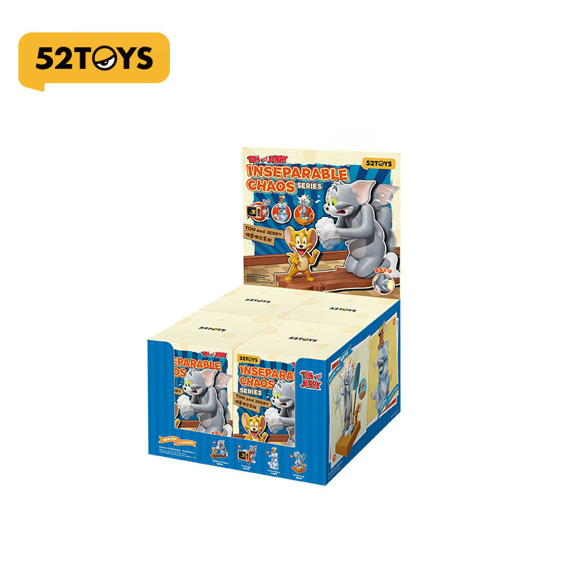 Tom and Jerry × 52TOYS — 難分難舍系列可動發條盲盒 另一角度