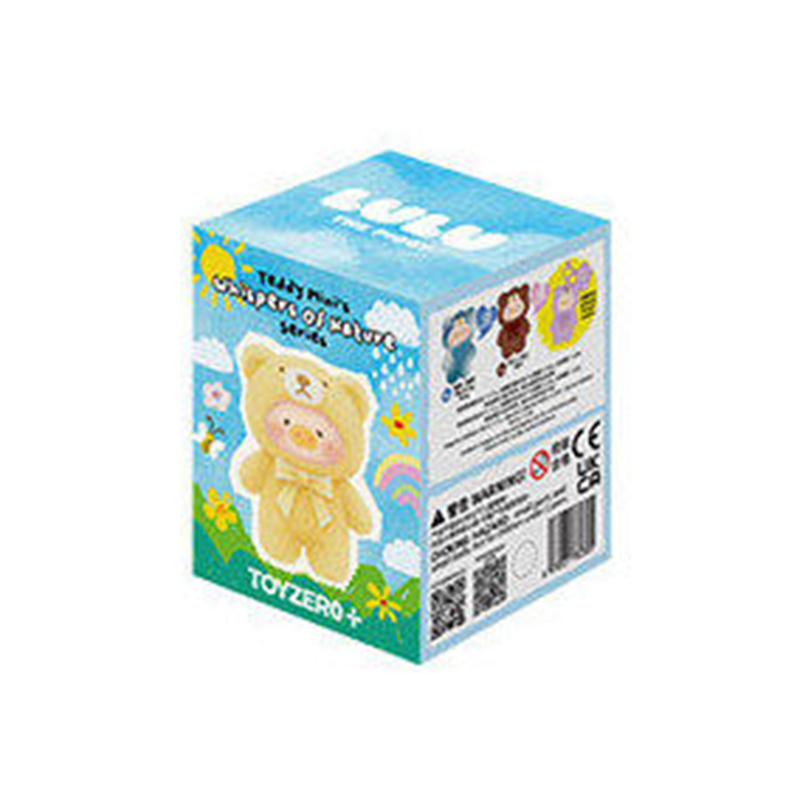 罐頭豬LuLu - Teddy Mini自然絮語系列膠面毛絨手機繩 (盲盒) 另一角度