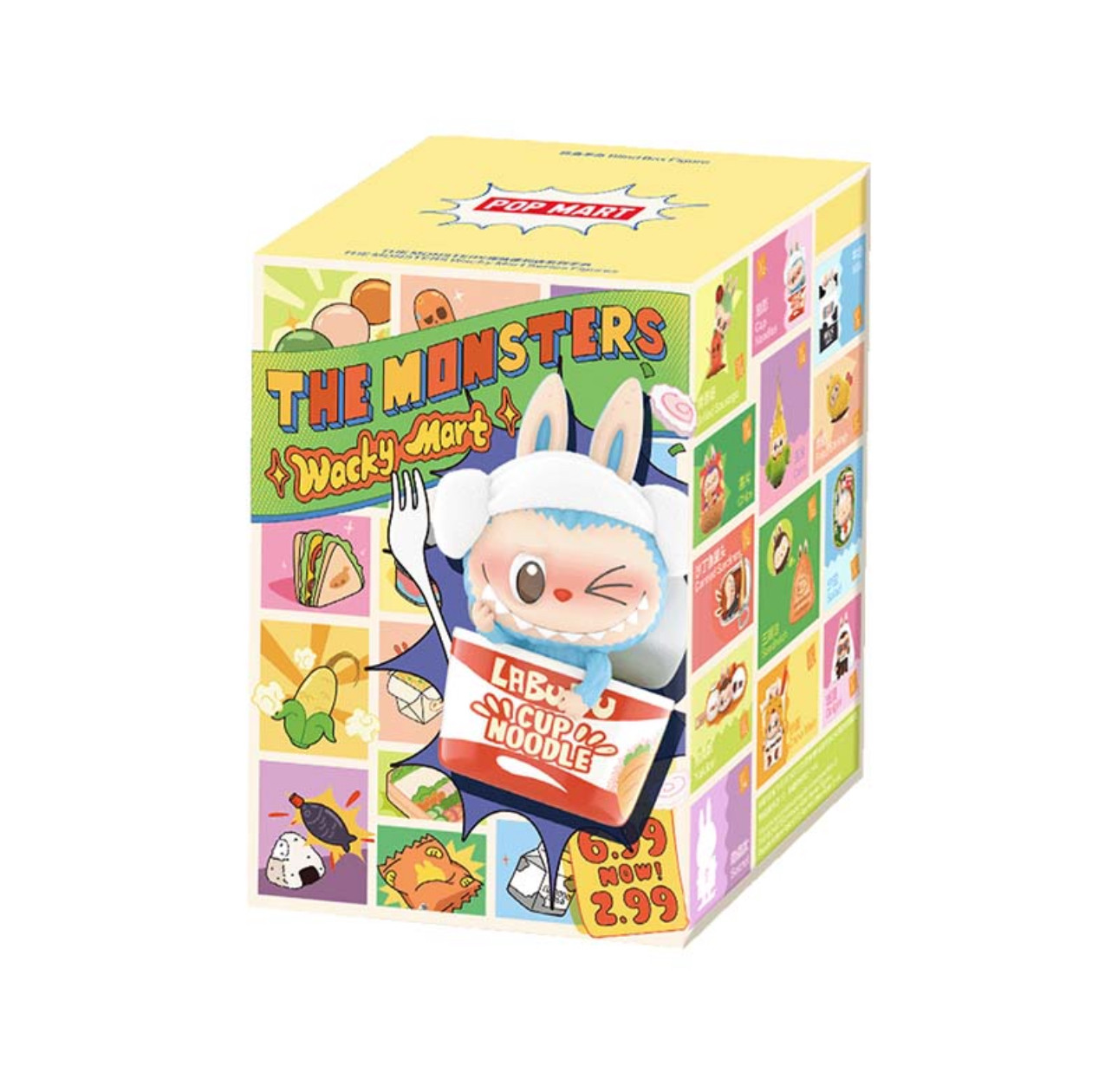POPMART泡泡瑪特 THE MONSTERS x 怪味便利店系列LABUBU盲盒手辦禮物