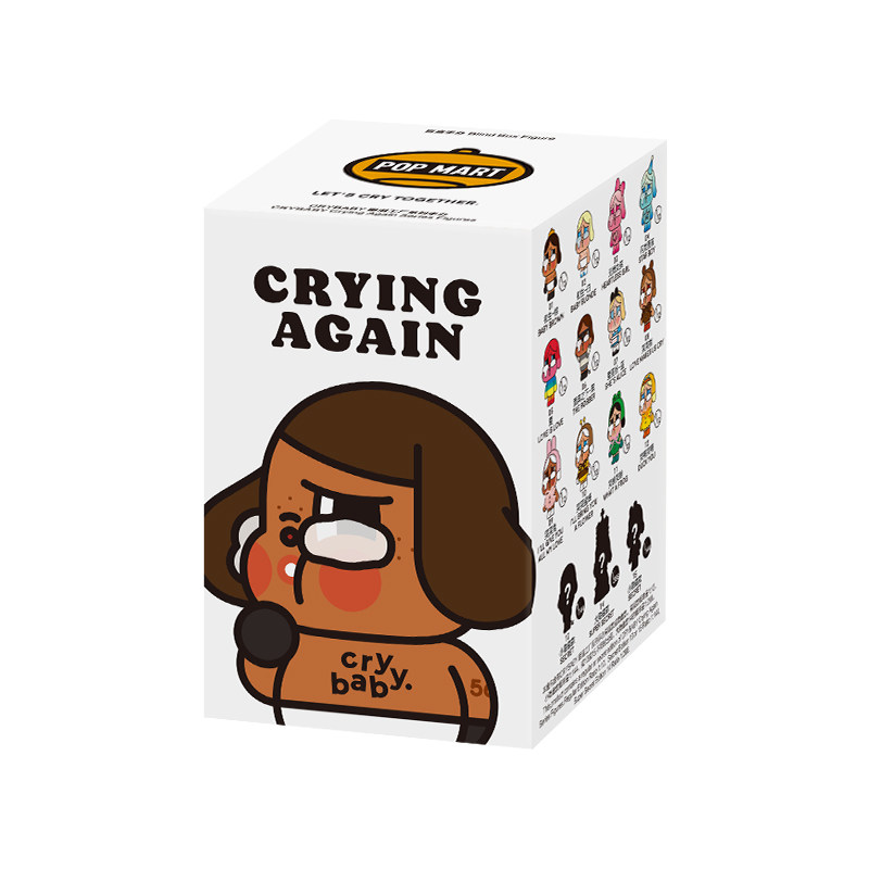 POPMART泡泡瑪特 CRYBABY 哭娃眼淚工廠系列手辦盲盒擺件潮流公仔禮物