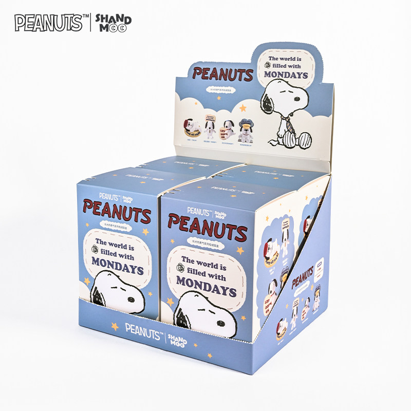 Peanuts 史努比 × SHANDMOO —「更大的勇氣系列」毛絨掛件盲盒 另一角度