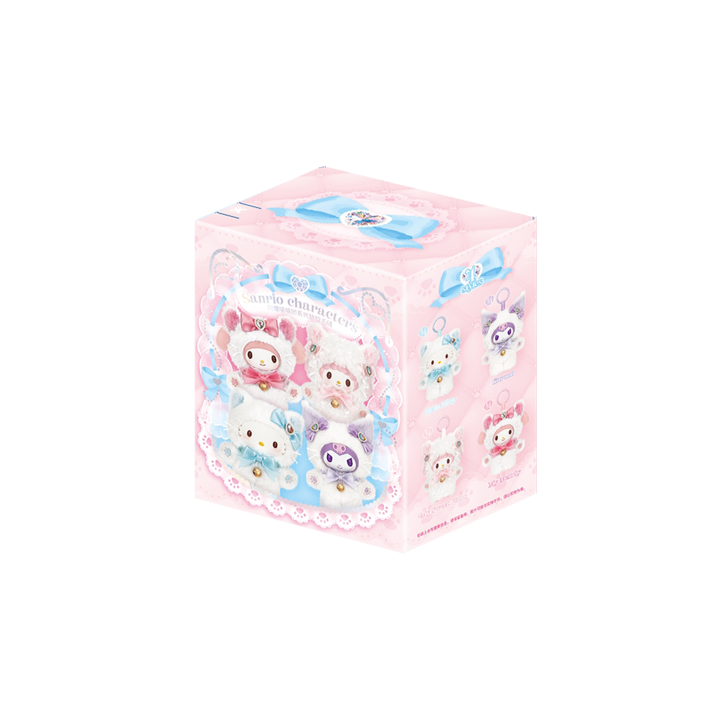 Sanrio × MOETCH（Mini Like）—「閃耀喵喵團系列」毛絨掛件 另一角度