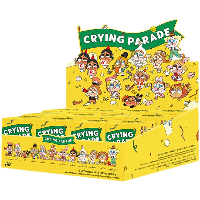 POPMART泡泡瑪特 CRYBABY 哭娃巡遊系列手辦盲盒擺件潮流公仔禮物 另一角度