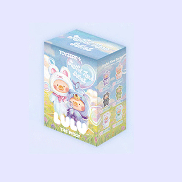 LULU豬 × TOYZERO+ —「夢裡什麼都有 Dreaming Wonderland 系列」膠臉毛絨掛件盲盒 另一角度
