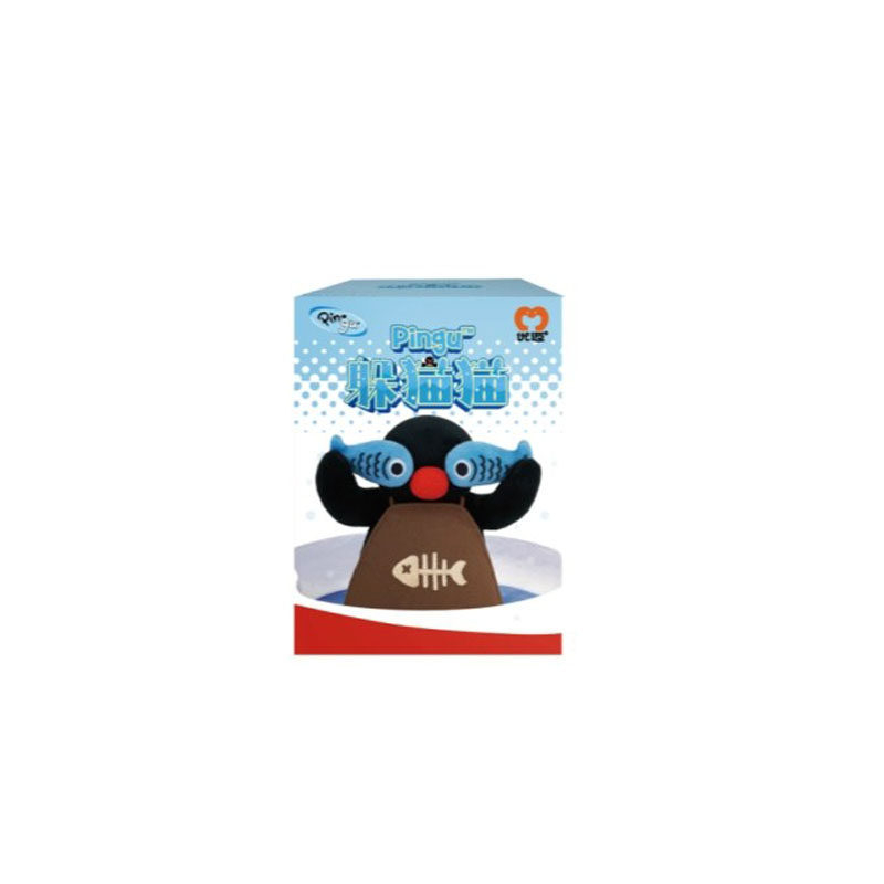 企鵝家族 Pingu 躲貓貓系列 毛絨掛件 盲盒 另一角度