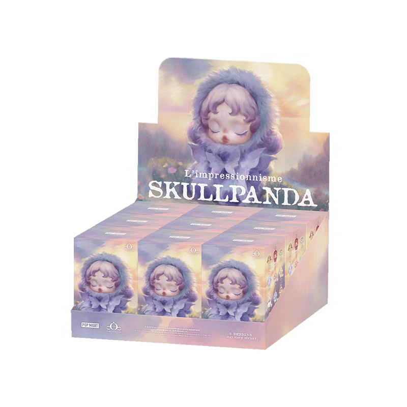 POPMART泡泡瑪特 SKULLPANDA 光織園系列毛絨搪膠公仔掛件盲盒禮物
