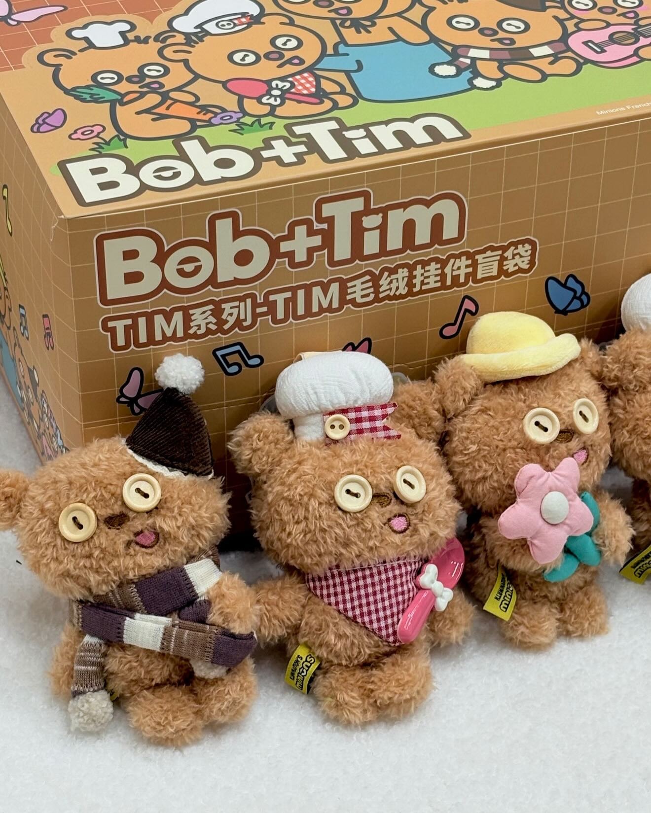 Bob+Tim TIM系列毛絨掛件盲袋