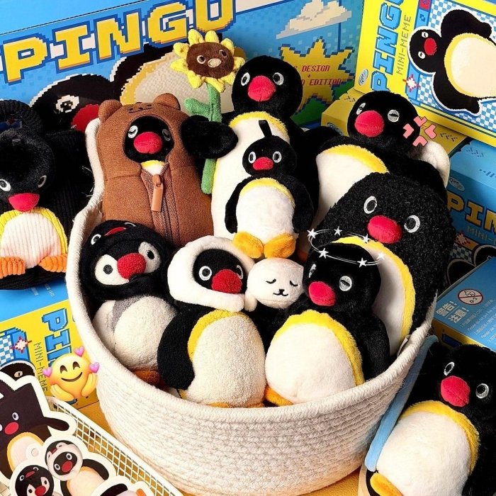X11 · Pingu MINI MEME系列毛絨盲盒