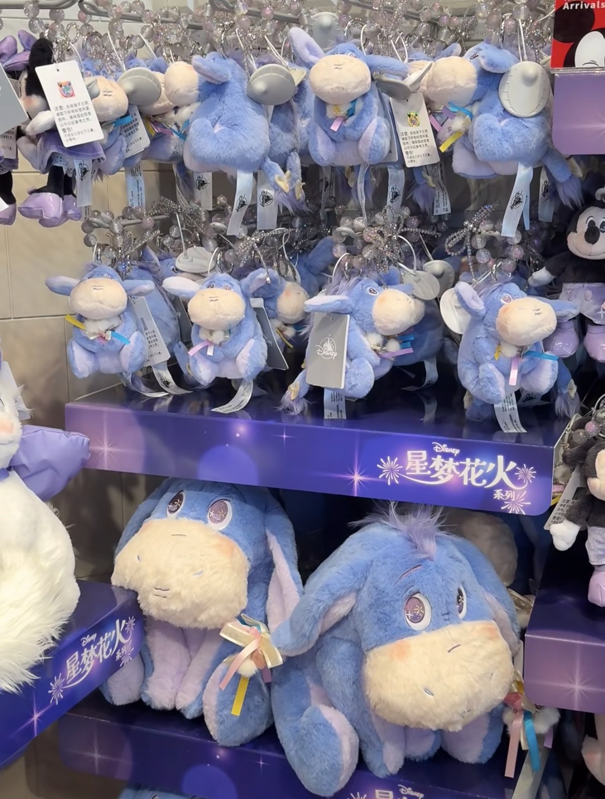 Disney 迪士尼 星夢花火系列｜絨毛掛件・絨毛公仔