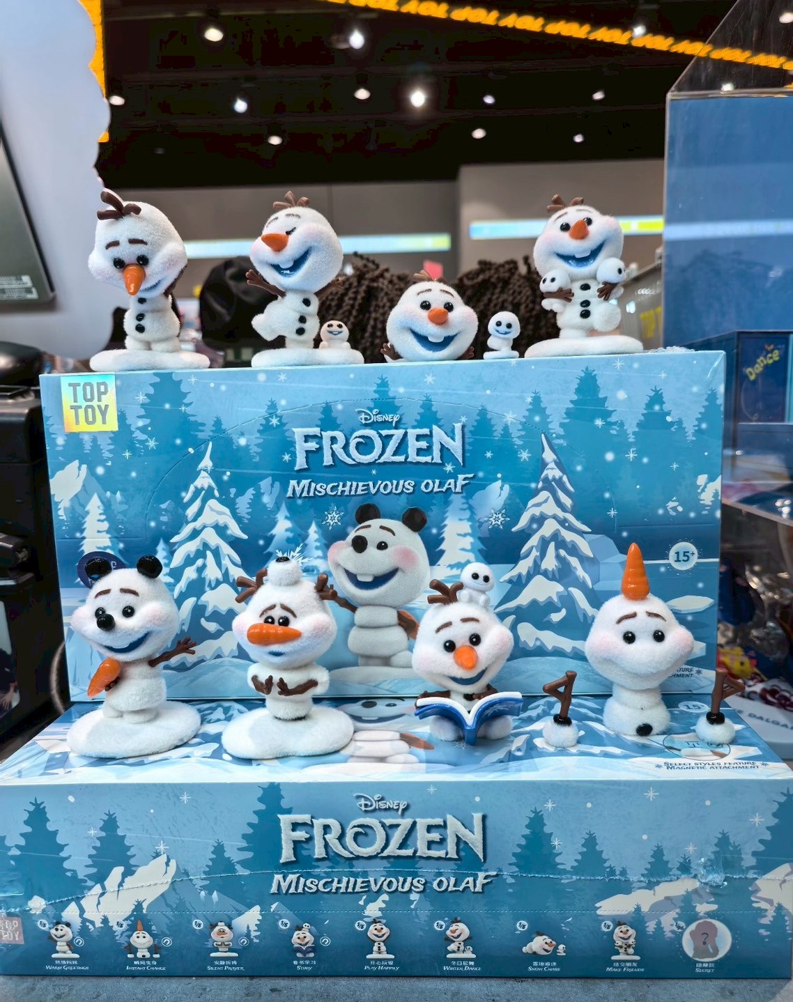 TOPTOY 迪士尼冰雪奇緣 雪寶手辦盲盒❄️