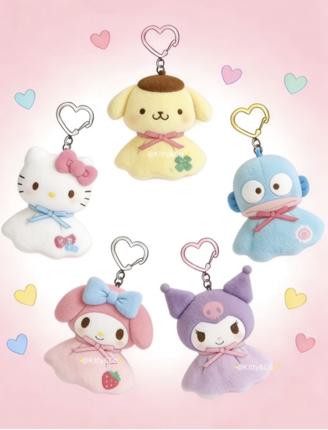 三麗鷗 Sanrio 晴天娃娃系列掛件