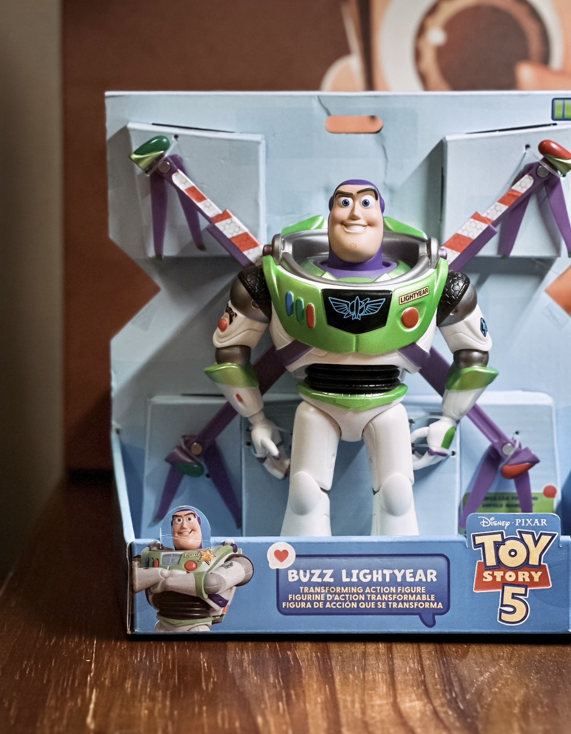 🚀 Disney Store《玩具總動員5》巴斯光年 可動人偶 💙