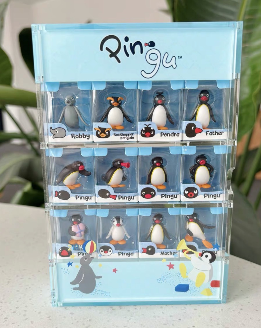 Pingu搞怪時刻系列米粒公仔 另一角度
