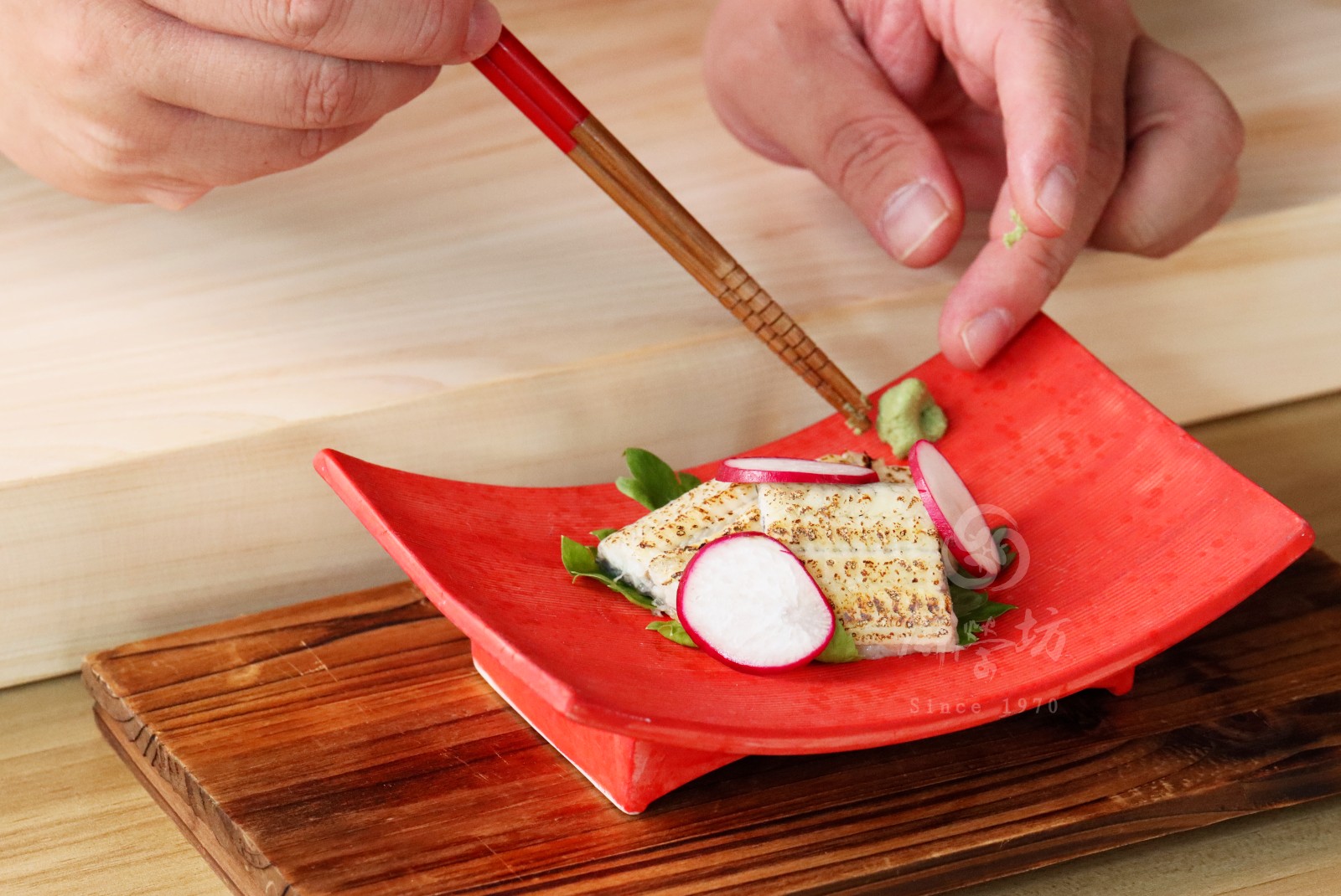 白燒鰻櫻桃蘿蔔~日料師傅拿手清爽前菜!