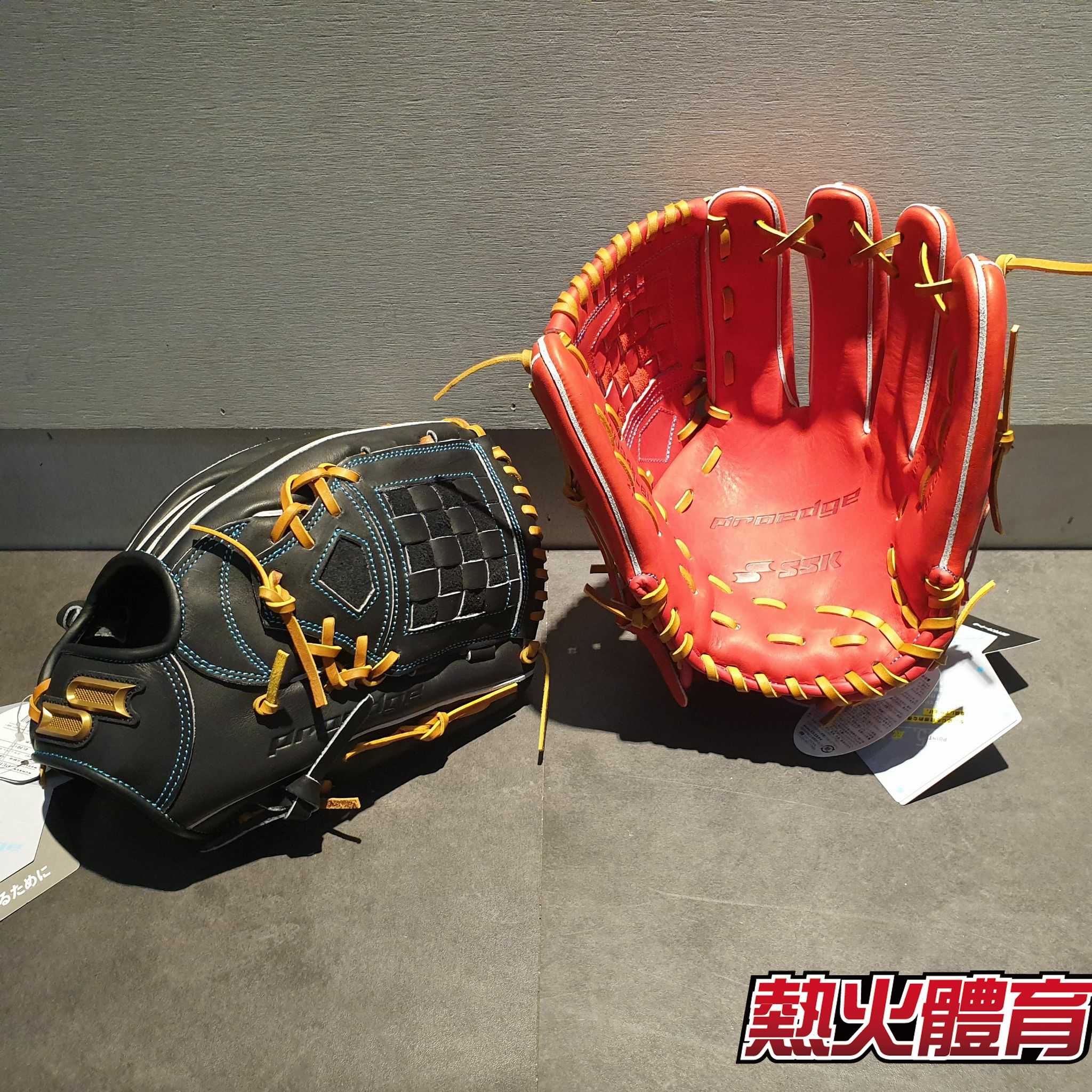 SSK 進 Proedge 接球手套 軟式 棋盤格 紅 6L