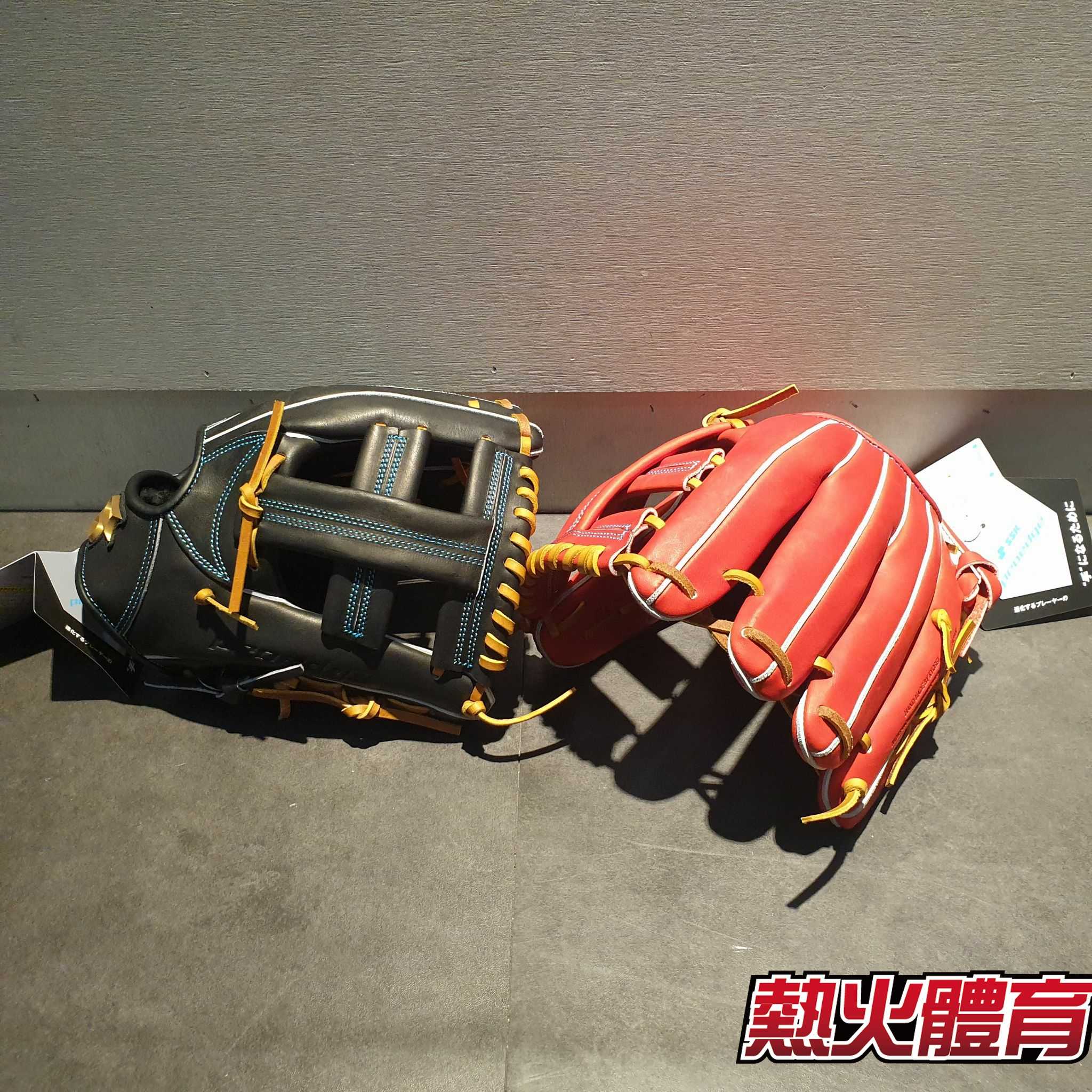 SSK 進 Proedge 接球手套 軟式 十字 紅 5L