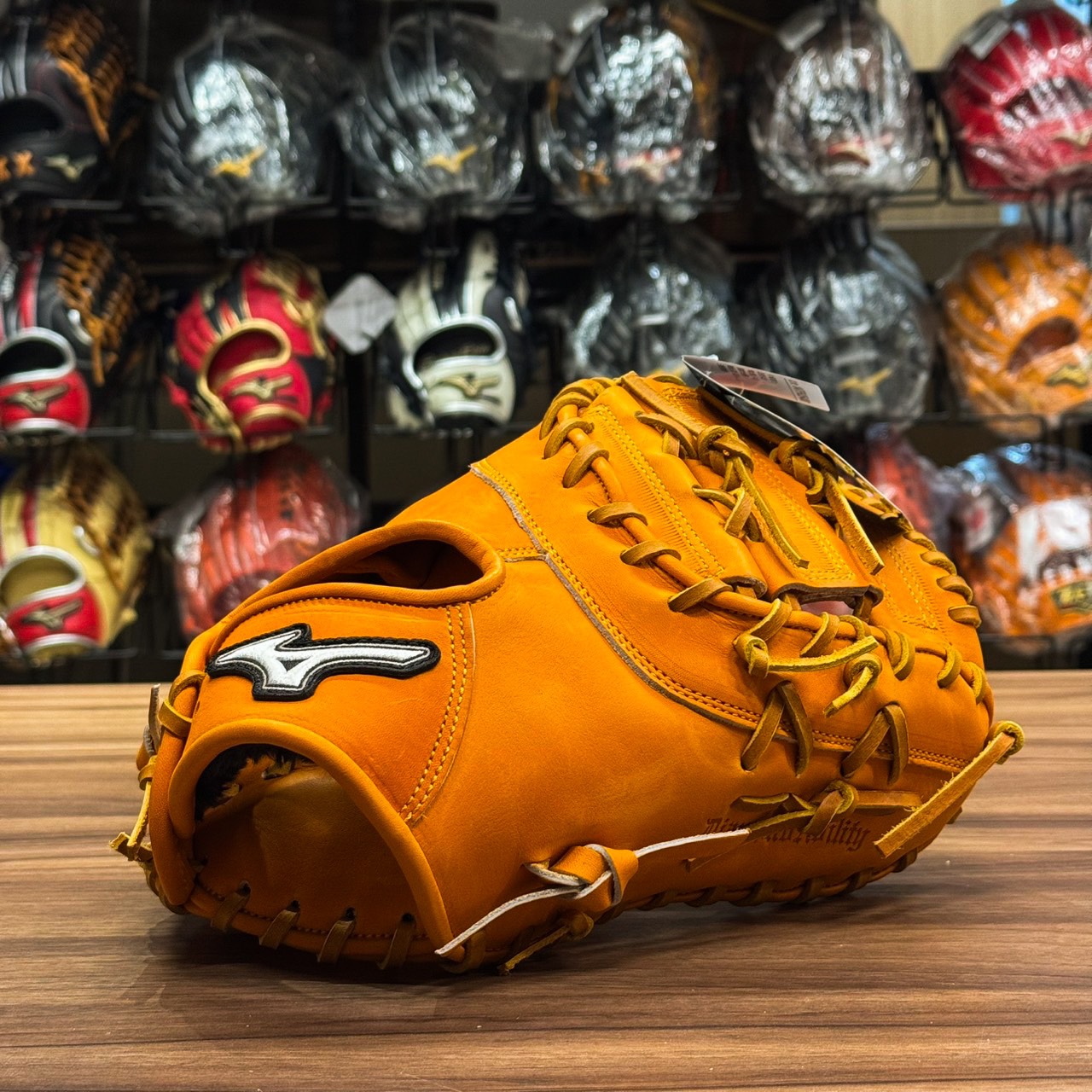 Mizuno Diamond 25S 接球手套 一壘 橘