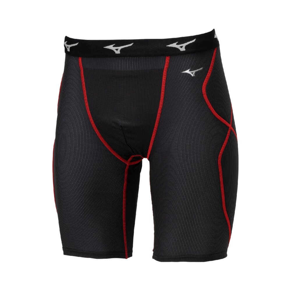 Mizuno 進 Kugeki 滑壘褲 加厚 黑/紅