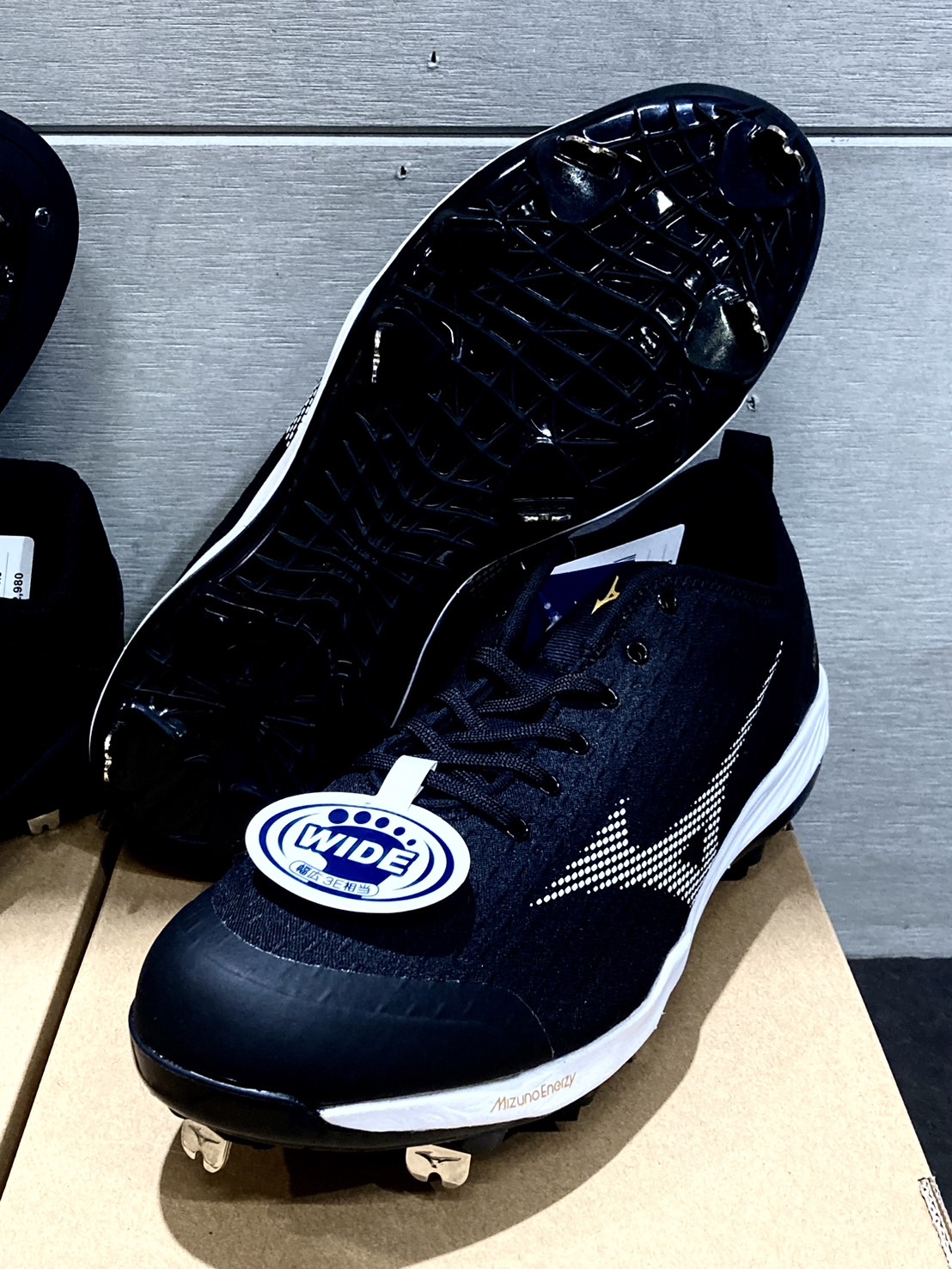 Mizuno Dominant 4 棒球釘鞋 黑