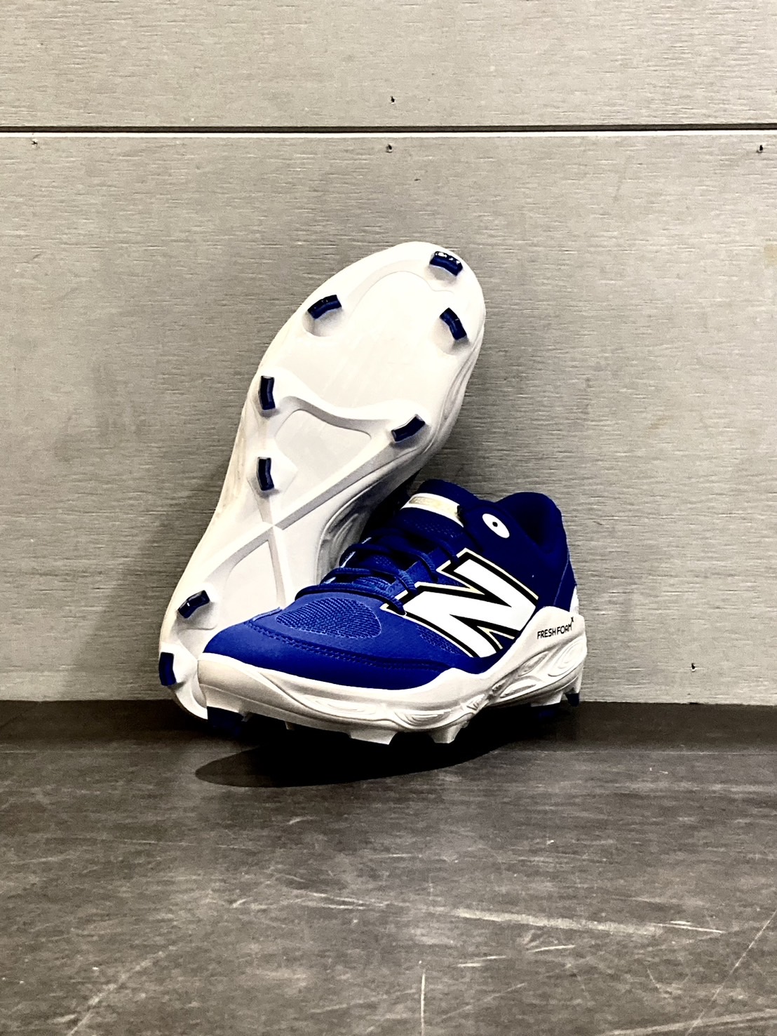 NewBalance 3000v7 棒壘膠釘鞋 寶藍/白
