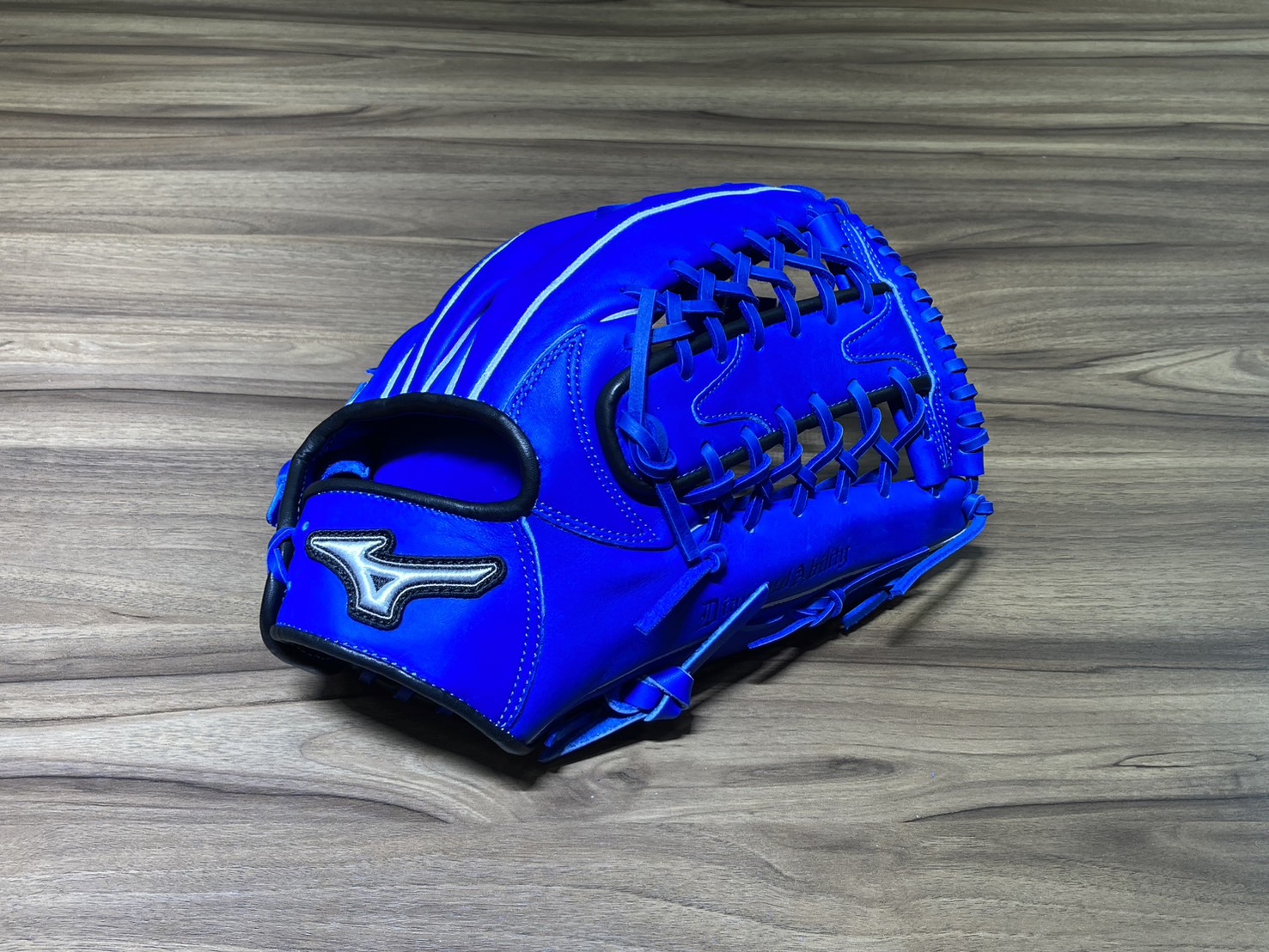 Mizuno Diamond 24F 接球手套 T網 藍/黑 12.5"