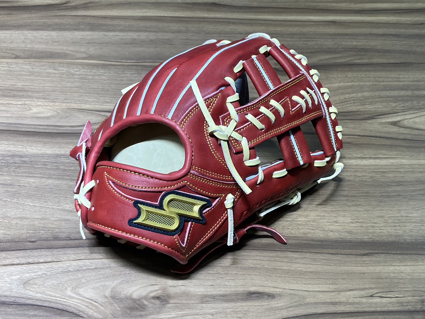 SSK 進 Proedge 24F 接球手套 十字 酒紅/奶油 6S