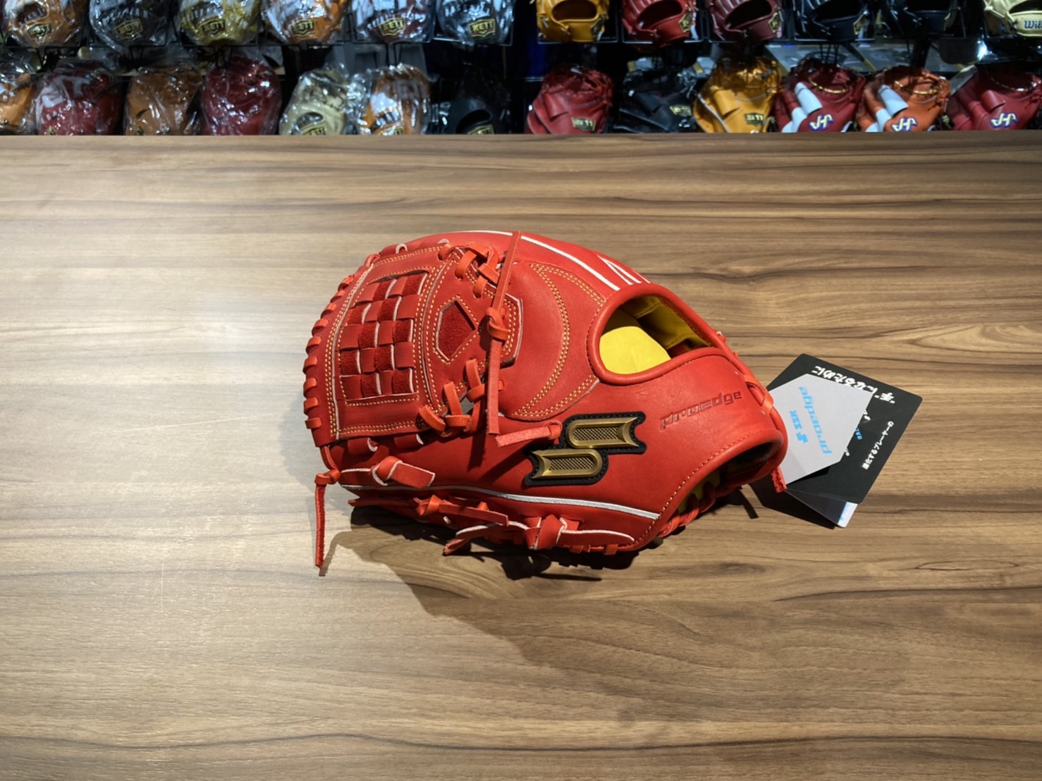SSK 進 Proedge 頂級硬式 接球手套 棋盤格 紅 6S 反