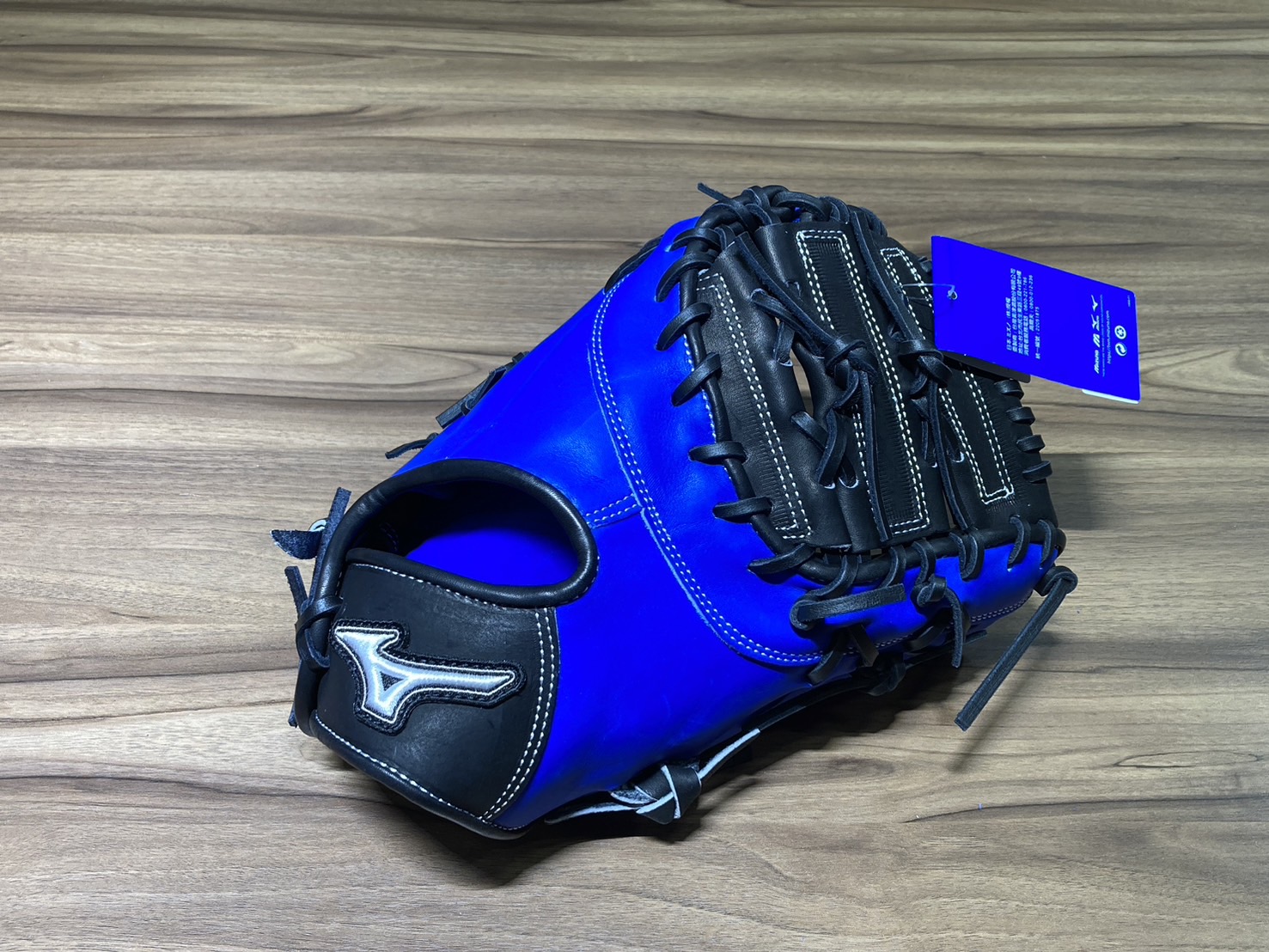 Mizuno Diamond 24F 接球手套 一壘 藍/黑