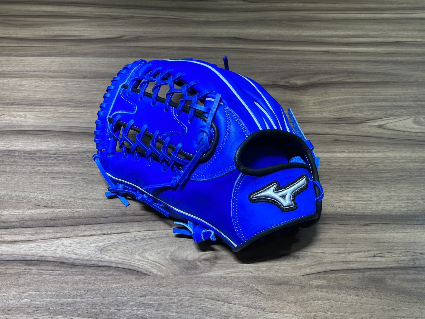 Mizuno Diamond 24F 接球手套 T網 藍/黑 12.5" 反