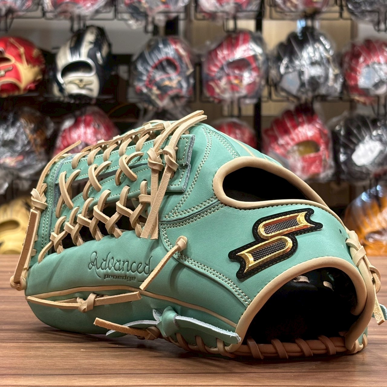 SSK ADV 25 申皓瑋 接球手套 T網 M淺綠 12.75" 反
