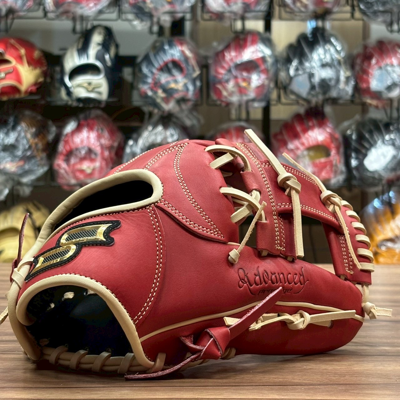 SSK ADV 25 陳聖平 接球手套 工字 酒紅 11.75"