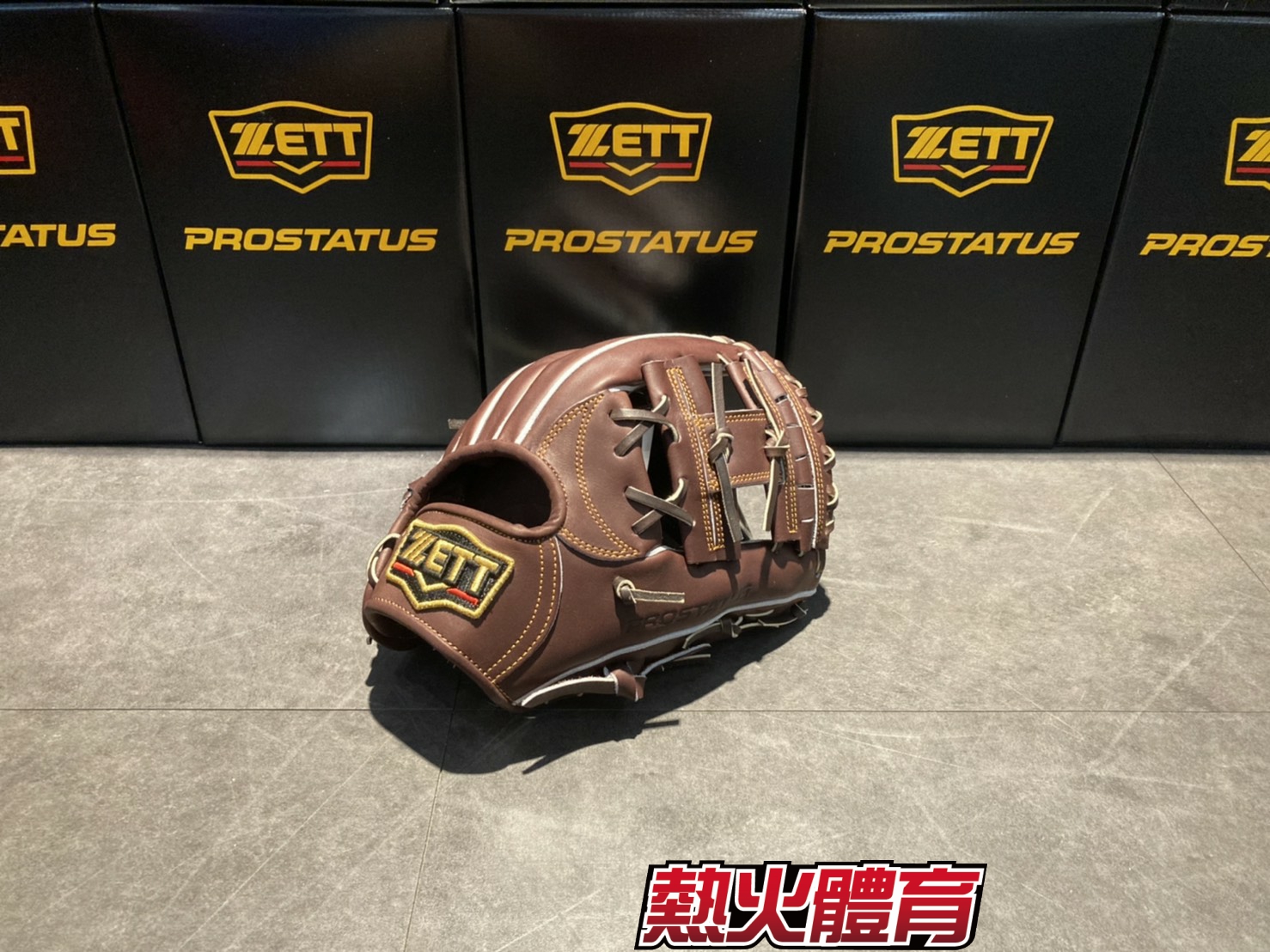 ZETT 進 Prostatus 頂級硬式 接球手套 關節工字 棕