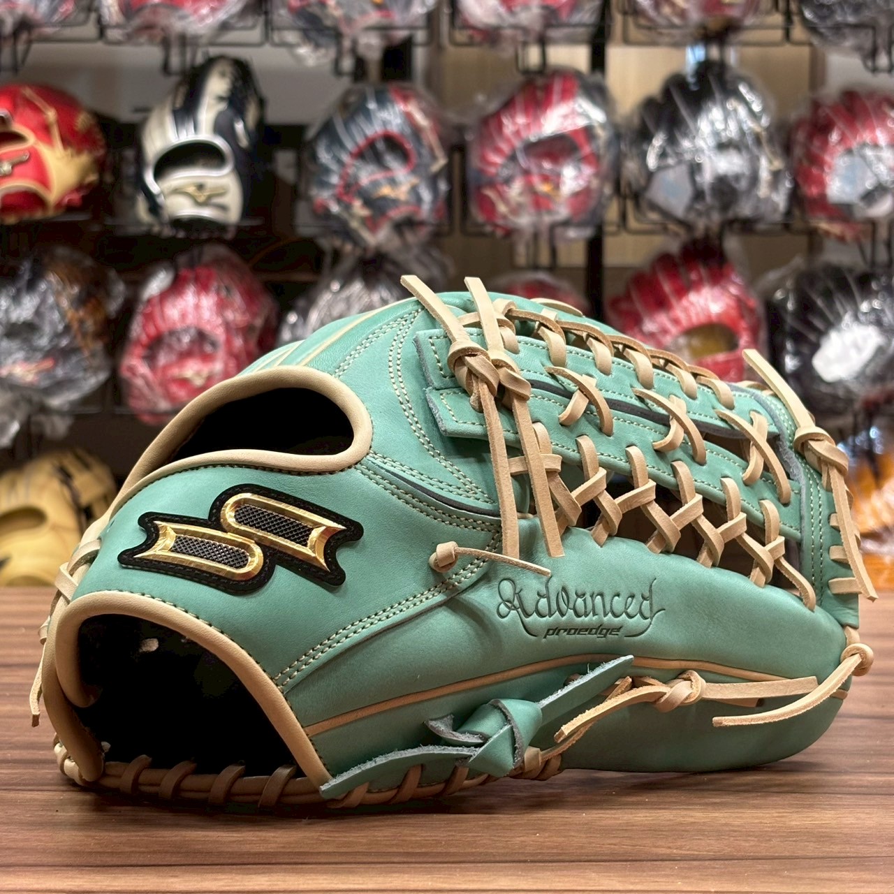 SSK ADV 25 申皓瑋 接球手套 T網 M淺綠 12.75"