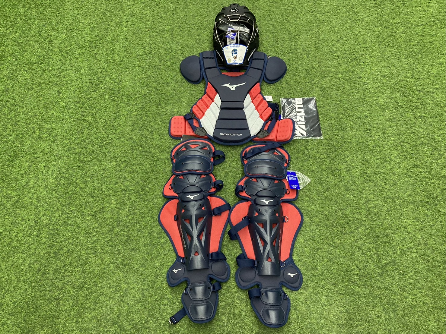 Mizuno 武士 捕手護具 成人用