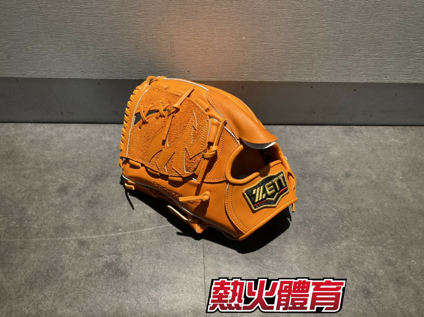 ZETT 進 Prostatus 頂級硬式 接球手套 投手 橘 反