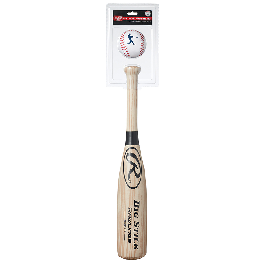 Rawlings 進 安全球棒打擊組 原木 53cm