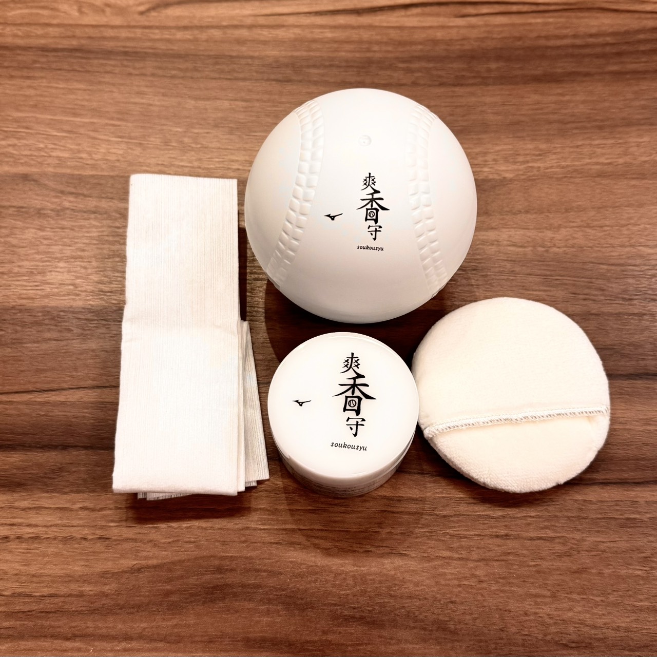 Mizuno 進 爽香守 去污保革球型組 50ml