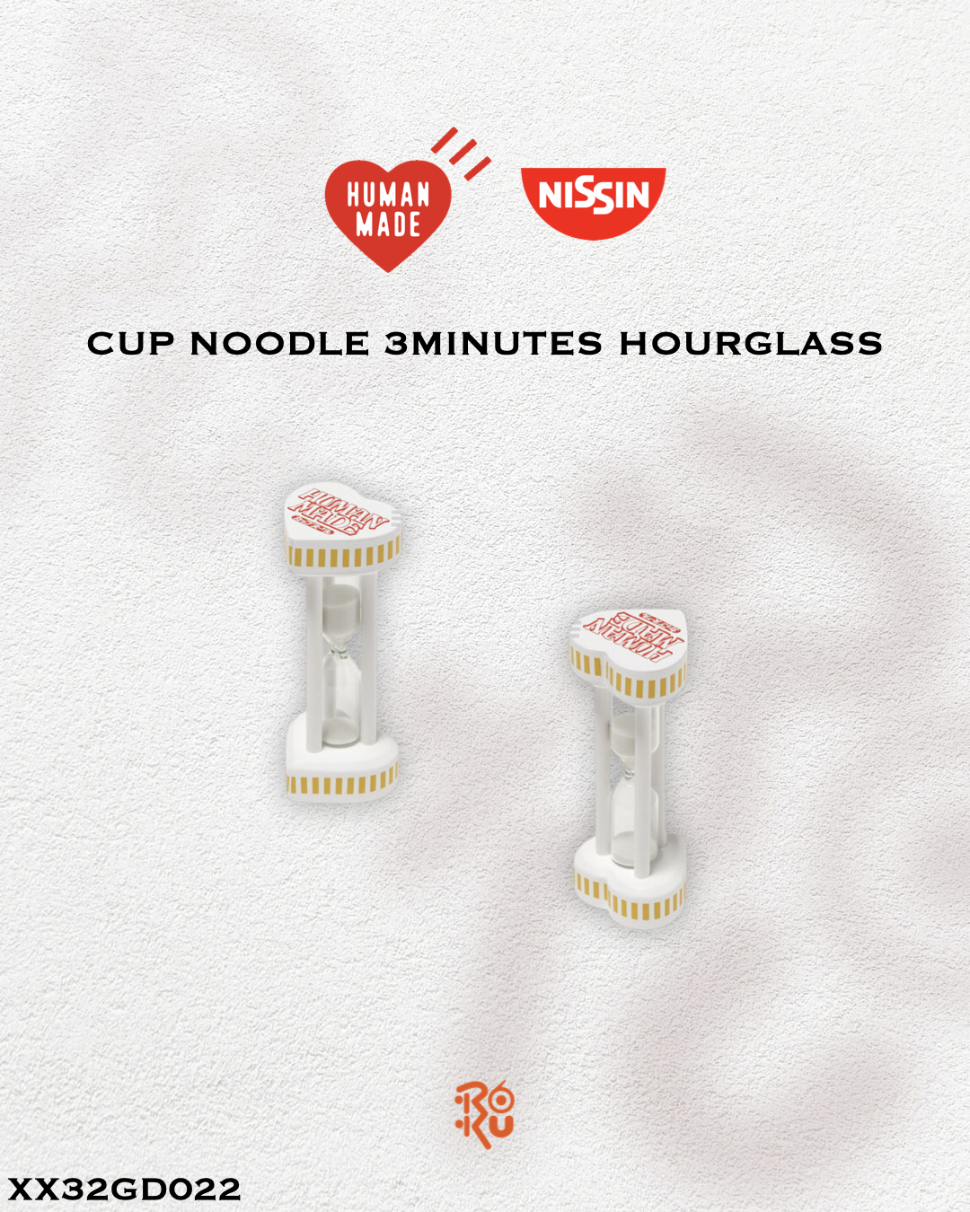 現貨｜HUMAN MADE CUP NOODLE 3MINUTES HOURGLASS XX32GD022
