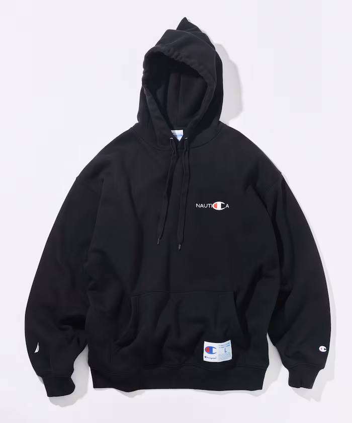 預購｜Champion × NAUTICA Embroidered Sweat Hoodie 另一角度