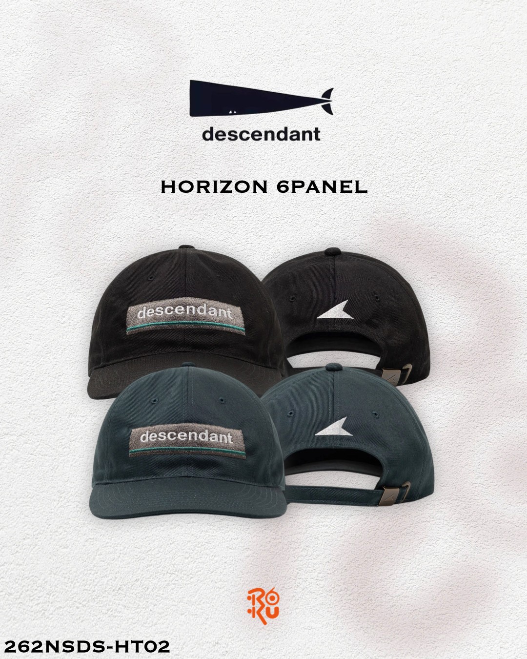 預購｜DESCENDANT 26秋冬 HORIZON 6PANEL 262NSDS-HT02