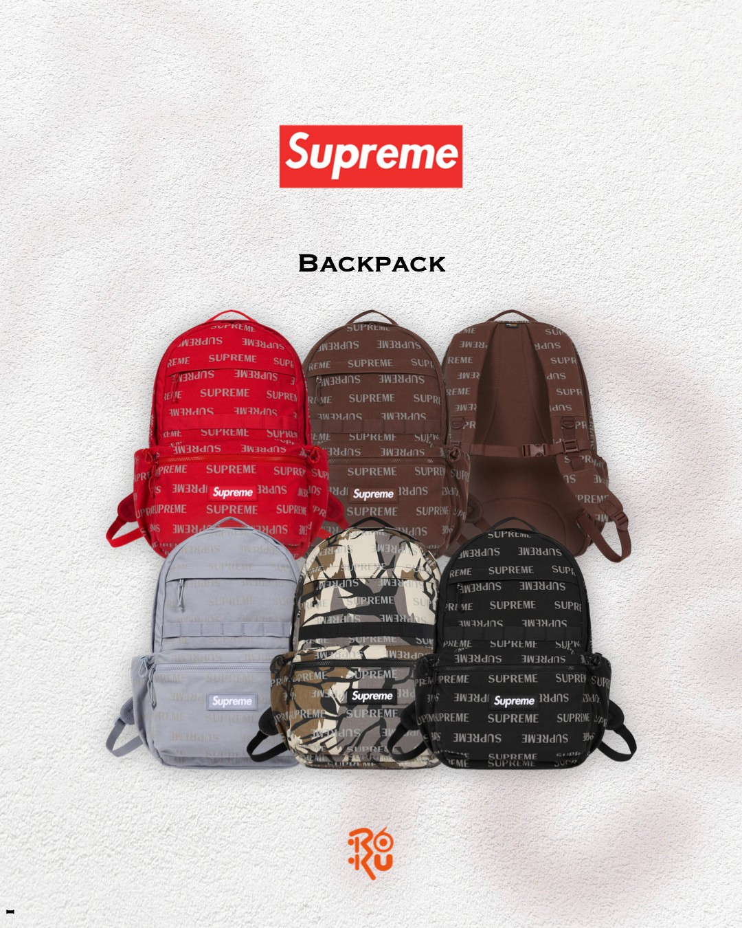 預購｜SUPREME 26秋冬 Backpack