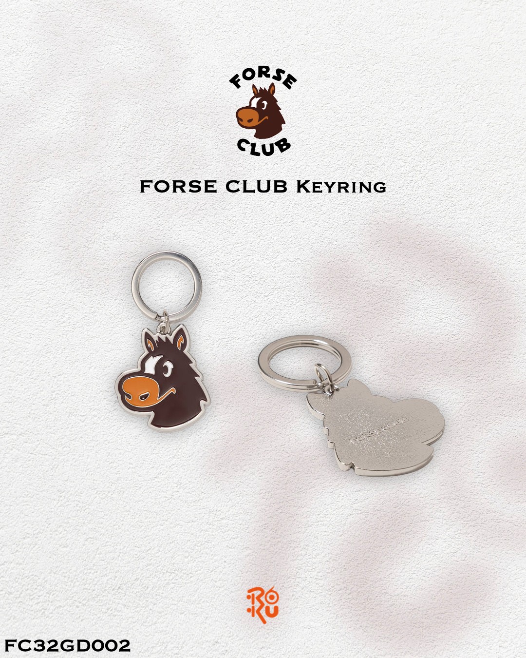 預購｜FORSE CLUB Keyring FC32GD002