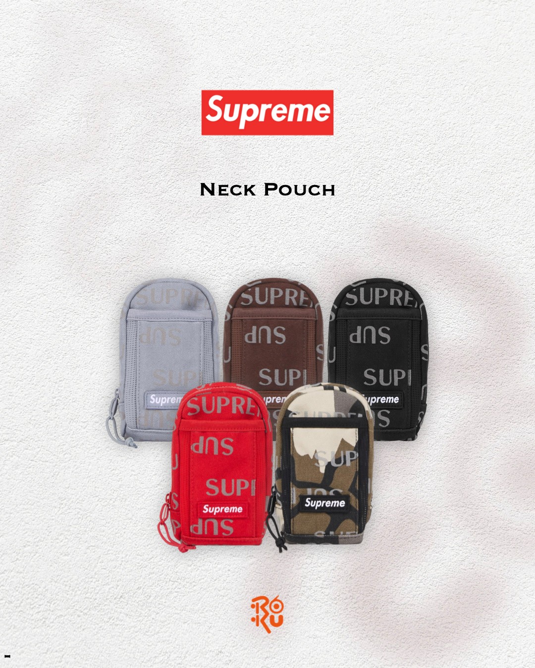 預購｜SUPREME 26秋冬 Neck Pouch
